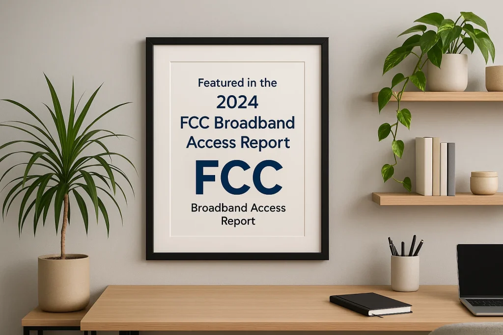 Featured in the 2024 FCC Broadband Access Report